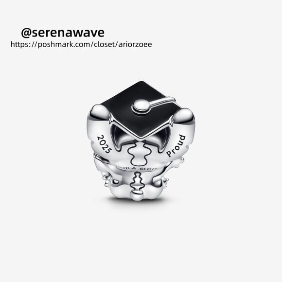 Pandora Disney Mickey Mouse Double Dangle Charm - Picture 2 of 6